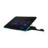 COOLING PAD (อุปกรณ์ระบายความร้อนโน้ตบุ๊ค) EGA TYPE CP6 (BLACK) (2Y)
