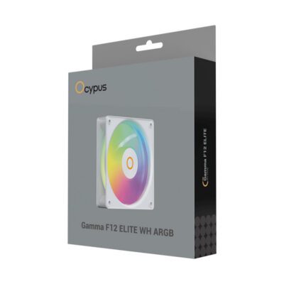 FAN (พัดลม) OCYPUS GAMMA F12 ELITE ARGB WHITE (GAMMA-F12-WH1AM00E-GL) (2Y) - Image 8