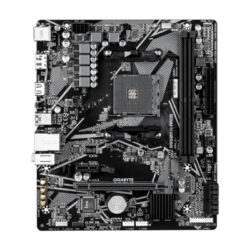Alternative view of MAINBOARD (เมนบอร์ด)(AM4) GIGABYTE B550M H ARGB (REV. 1.0) (3Y)