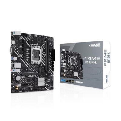 MAINBOARD (เมนบอร์ด)(1700) ASUS PRIME H610M-K DDR5 (3Y)