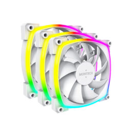 FAN (พัดลม) MONTECH AX120 PWM X3 WHITE (2Y)