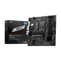 MAINBOARD (เมนบอร์ด)(1700) MSI PRO B760M-P DDR4 (3Y)