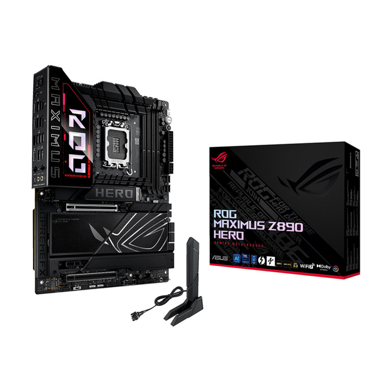 MAINBOARD (เมนบอร์ด)(1851) ASUS ROG MAXIMUS Z890 HERO (3Y)