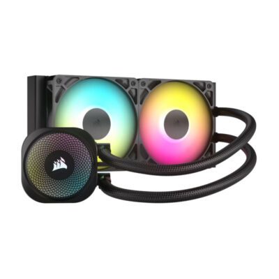 LIQUID COOLER (ชุดน้ำปิด) CORSAIR NAUTILUS 240 RS ARGB BLACK (CW-9060092-WW) (5Y)