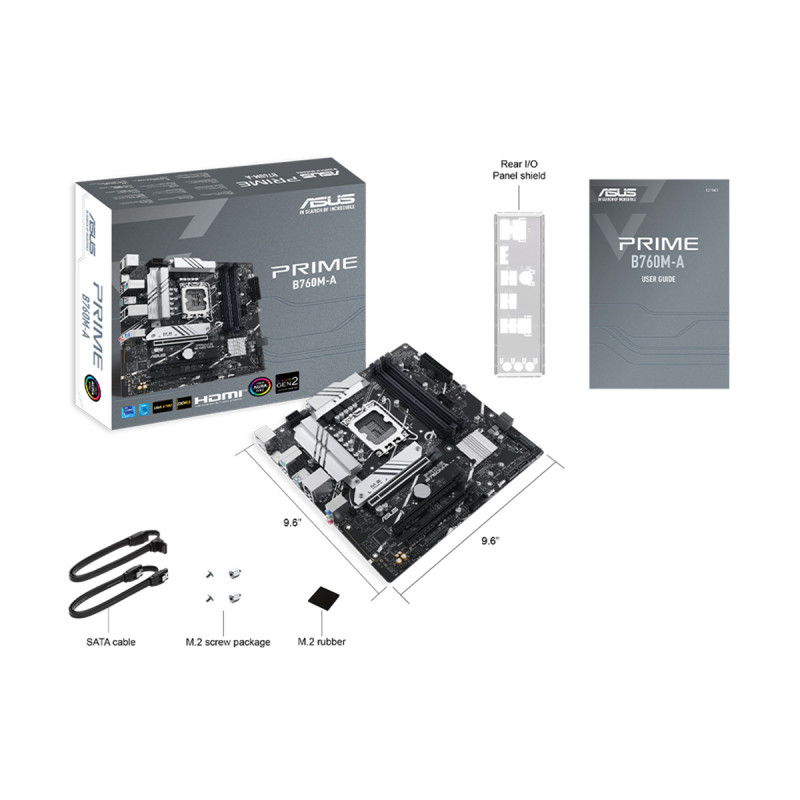 MAINBOARD (เมนบอร์ด) (1700) ASUS PRIME B760M-A - Image 7