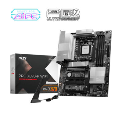 MAINBOARD (เมนบอร์ด)(AM5) MSI PRO X870-P WIFI (3Y)