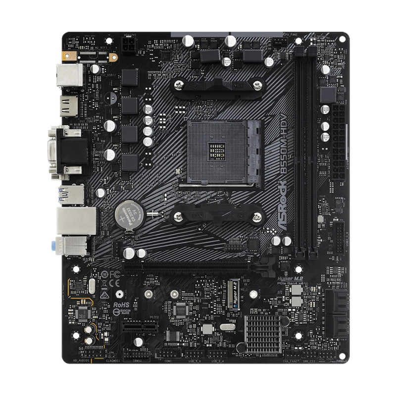 MAINBOARD (เมนบอร์ด)(AM4) ASROCK B550M-HDV - Image 2