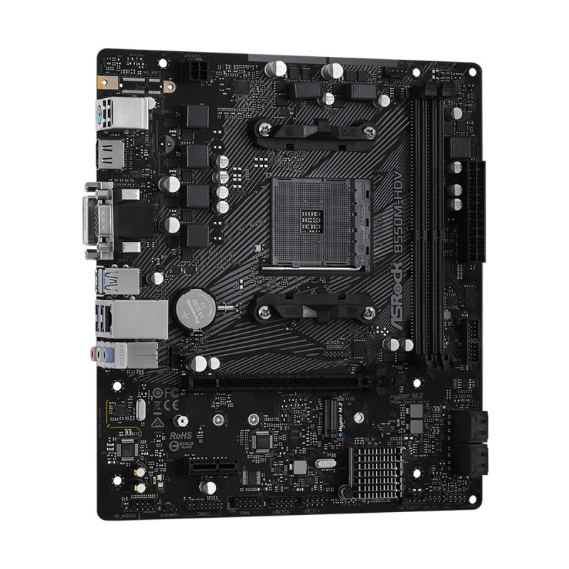 MAINBOARD (เมนบอร์ด)(AM4) ASROCK B550M-HDV - Image 3