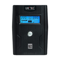 UPS (อุปกรณ์สำรองไฟ) UNITEC ICT1000D (1000VA-630W) (2Y)